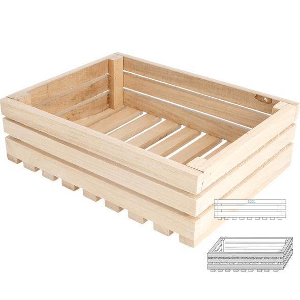 Caixa Apresentação Buffet em Madeira